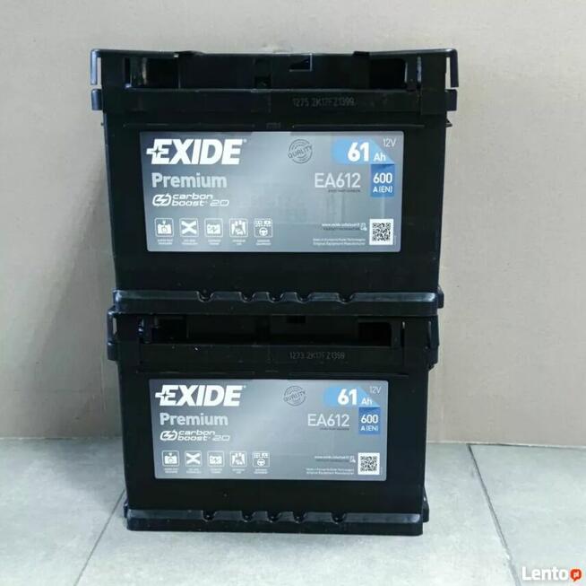 Akumulator 61Ah 600A Exide Premium – DARMOWY DOWÓZ I WYMIANA