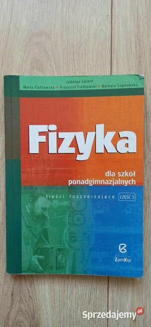 Fizyka dla szkół ponadgimnazjal. Salach Fiałkowska Sagnowska