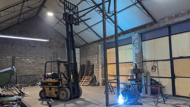 Spawanie kratownic, konstrukcji, wiat, hal, kratownice