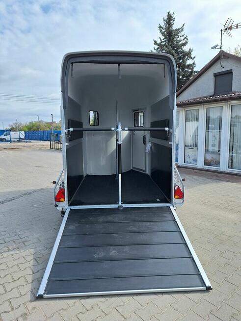 Przyczepa do przewozu dwóch koni model GOLD ORIGIN Aluminium