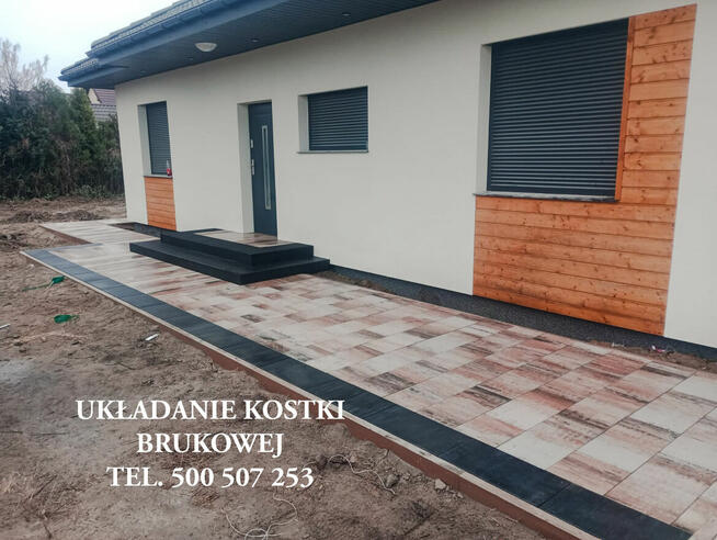 Układanie kostki brukowej