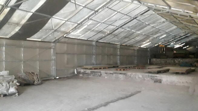 Sprzedam halę namiotową 720 m2 używaną Kielce