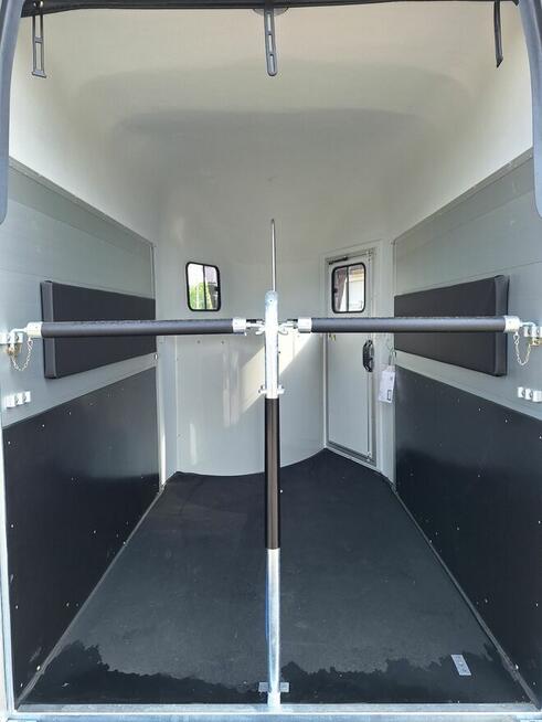 Przyczepa do przewozu dwóch koni model GOLD ORIGIN Aluminium