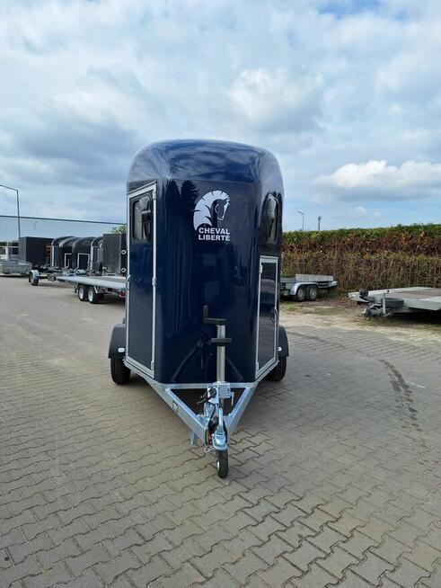 Przyczepa do przewozu dwóch koni model GOLD ORIGIN Aluminium