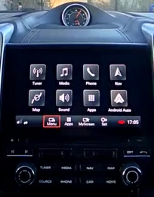Porsche Cayenne Bezprzewodowy Apple CarPlay i Android Auto