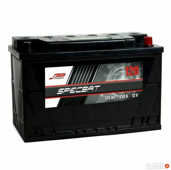 Akumulator 120Ah 850A SPECBAT AGRO – DARMOWY DOWÓZ I WYMIANA