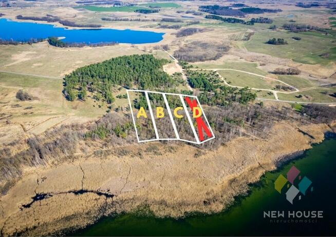 Tałty, działka bud. bezpośrednia linia brzegowa