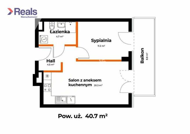 Ciche, słoneczne dwa pokoje na Osiedlu Saska