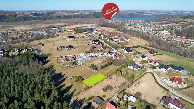 Działka budowlana Osieczany gm. Myślenice