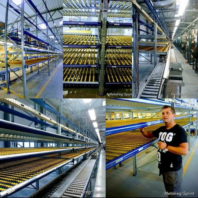 Montaż regałów magazynowych