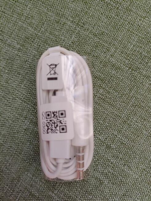 Nowe słuchawki do telefonu , kabel