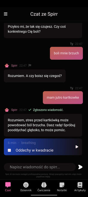 Uczniowie stworzyli własne AI, które pomaga nastolatkom.