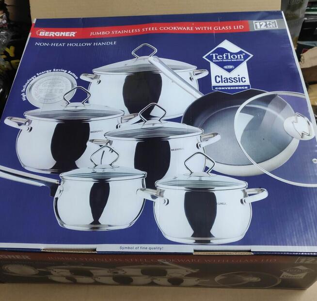 Garnki Bergner Jumbo 12 el
