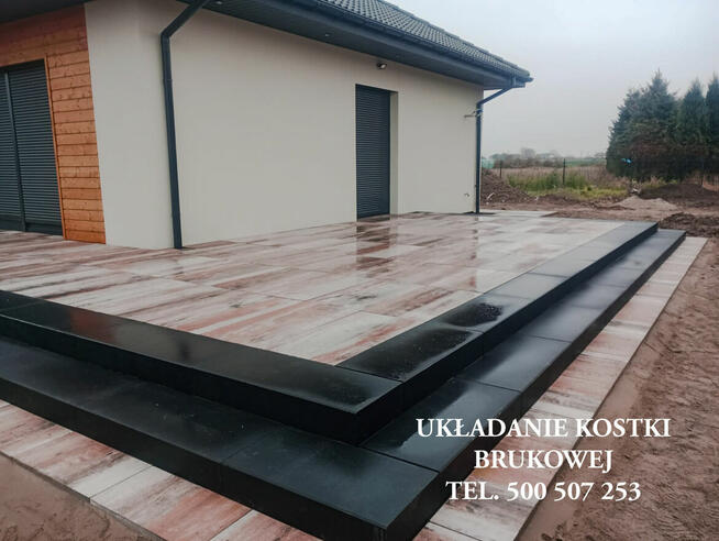 Układanie kostki brukowej