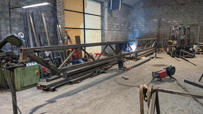 Spawanie kratownic, konstrukcji, wiat, hal, kratownice