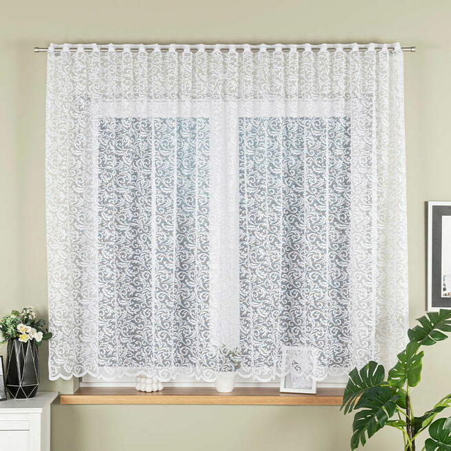 Tanie firany balkonowe, firany żakardowe, firana gotowa