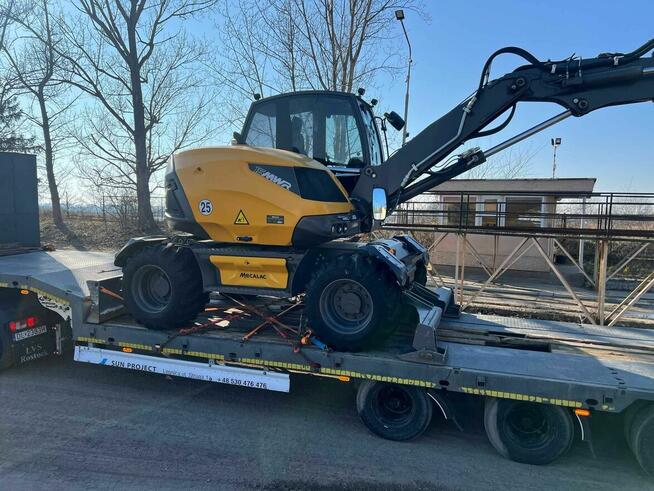 Koparka kołowa, maszyna budowlana MECALAC 15MWR