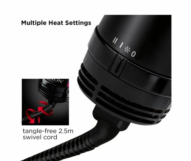 SUSZARKO SZCZOTKA CERAMICZNA OWALNA DO WŁOSÓW REVLON