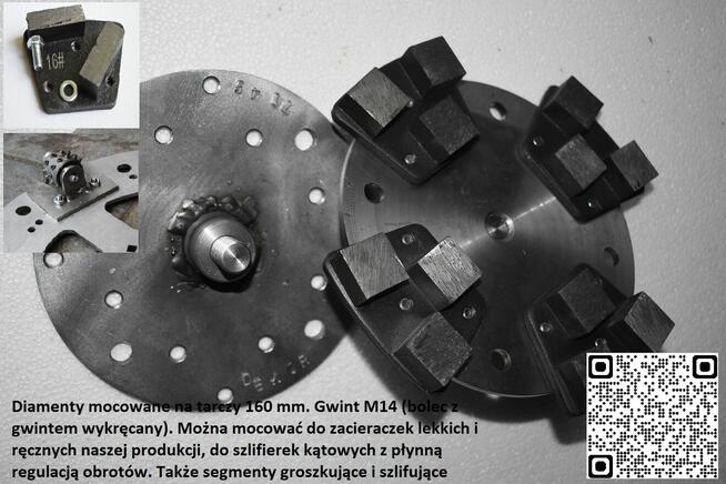 Akumulatorowa lekka zacieraczka do betonu