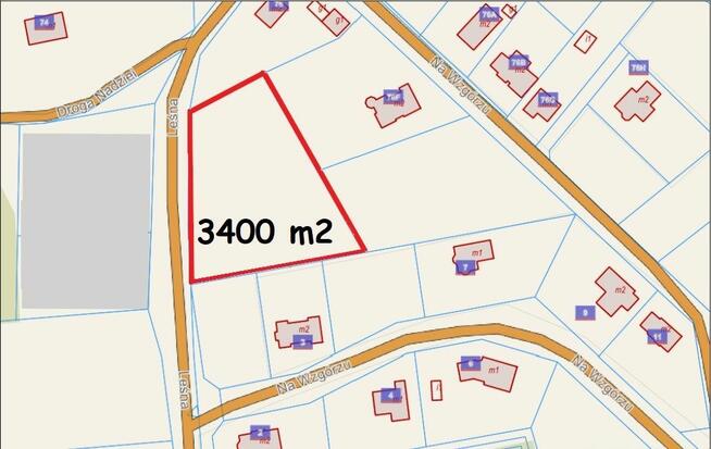 Działka budowlana Niestępowo gm. Żukowo,