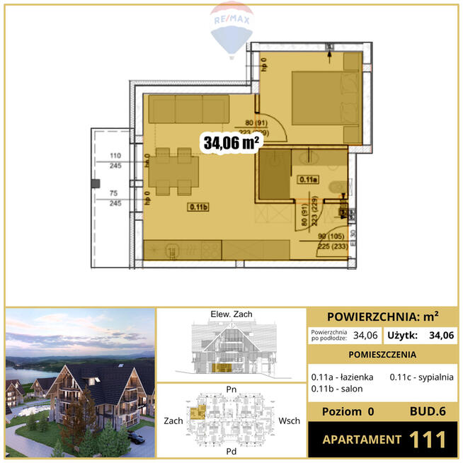 Apartament 111 bud 6- Aparthotel Natura Resort