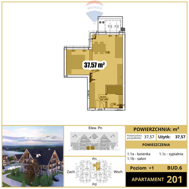 Apartament 201 bud 6- Aparthotel Natura Resort