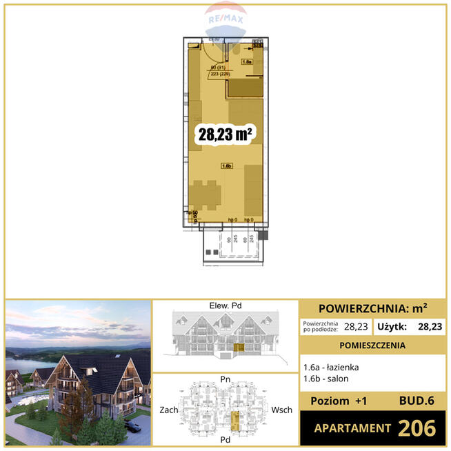 Apartament 206 bud 6- Aparthotel Natura Resort