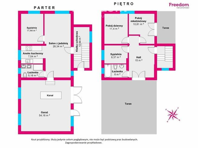 Dom 130 m2, dwupoziomowy Sychowo ul. Spacerowa