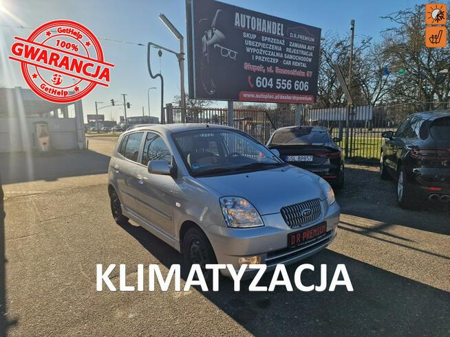 Kia Picanto 1.1 Benzyna 65 KM, Grzane Fotele, Klimatyzacja, Dwa Klucze, Radio CD