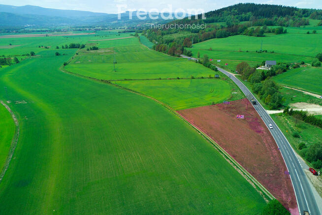 Atrakcyjna działka usługowa trasa Czeska!