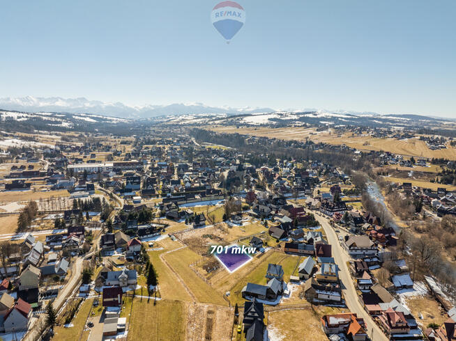 Działka budowlana Szaflary