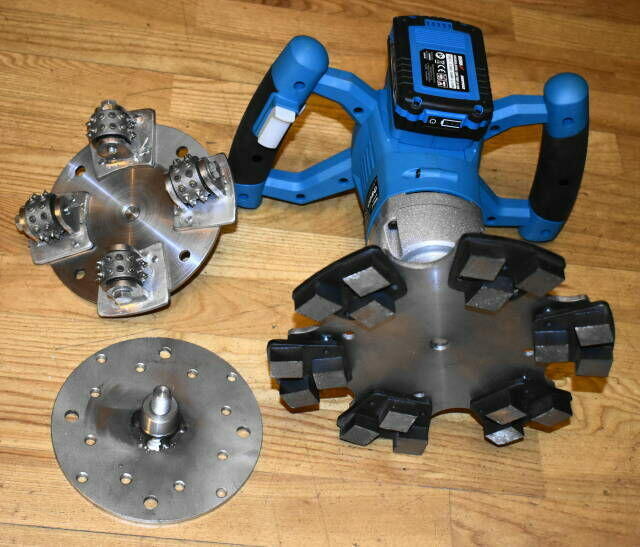 Akumulatorowa zacieraczka ręczna