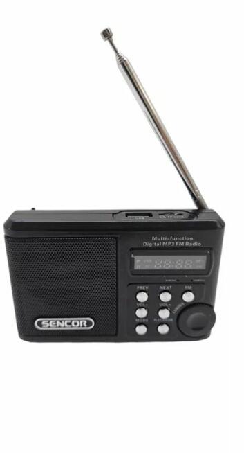 RADIO PRZENOŚNE KIESZONKOWE NA BATERIE FM USB MP3
