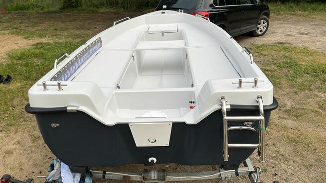 Nowa ŁÓDKA łódź wędkarska rekreacyjna STABILNA WojBots