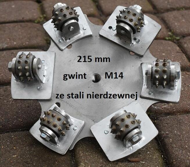 Akumulatorowa lekka zacieraczka do betonu