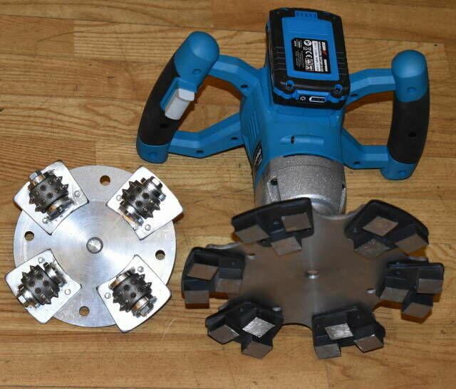 Akumulatorowa zacieraczka ręczna