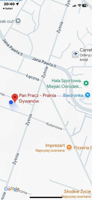 Pralnia Dywanów Na Wskroś Transport