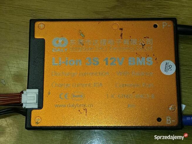 BMS Li-ion 3S 12V 60A daly