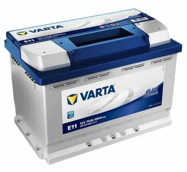 Akumulator 74Ah 680A VARTA Blue E11