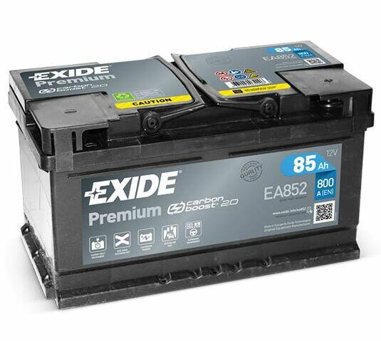 Akumulator 85Ah 800A EA852 Exide Premium