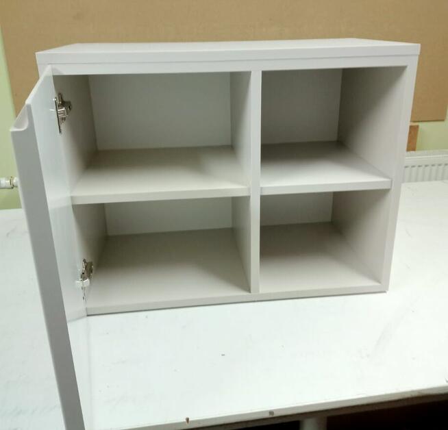 Nowa szafka MDF ryflowany - kolor kaszmir