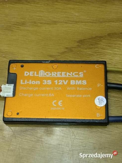 BMS Li-ion 3S 12V 30A