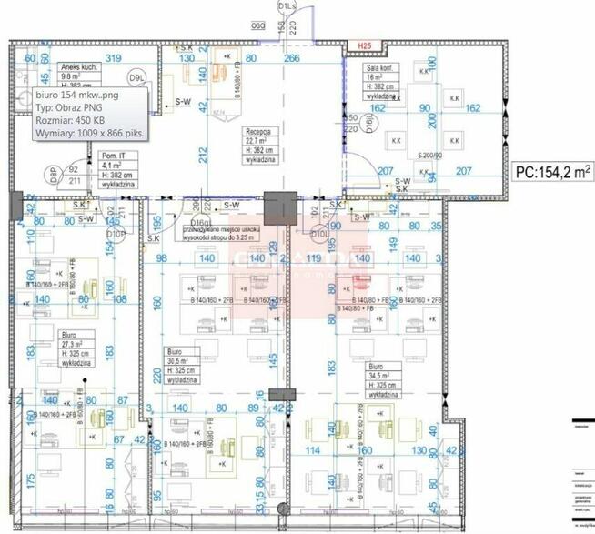 Powierzchnia biurowa Warszawa Mokotów