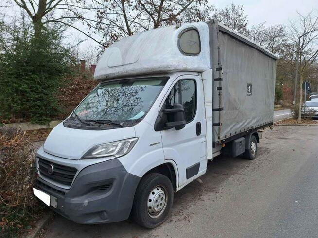 Fiat Ducato 2,3JTD 130KM Skrzynia Plandeka Kabina Sypialna Klima Tempomat