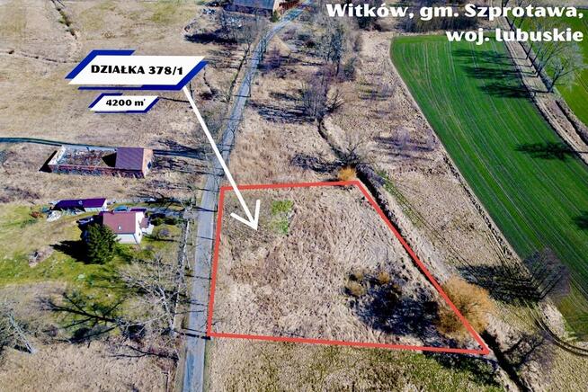 Na sprzedaż działka budowlana 4200 m²