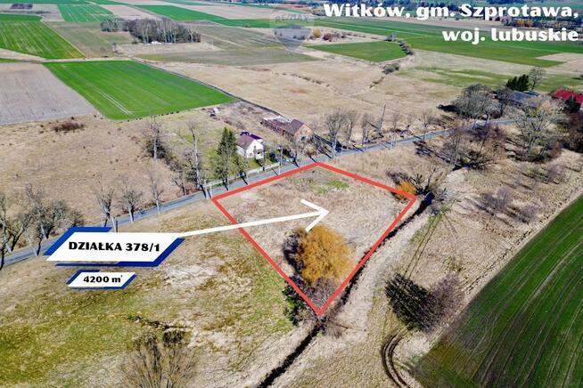 Na sprzedaż działka budowlana 4200 m²