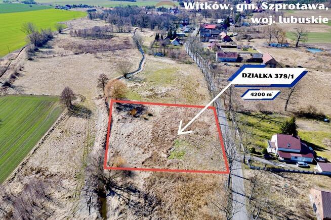 Na sprzedaż działka budowlana 4200 m²