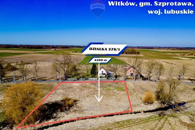 Na sprzedaż działka budowlana 4200 m²