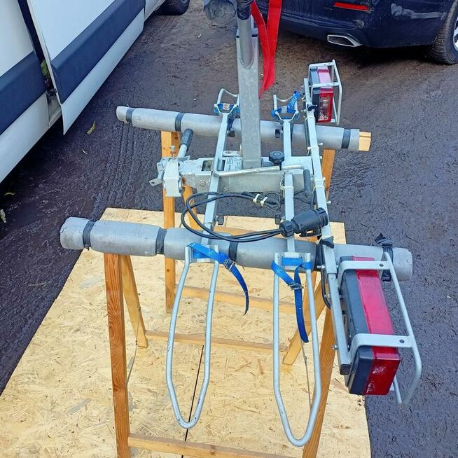 Bagażnik na Hak Uchyklny 2 Rower Mocny Bagażnik