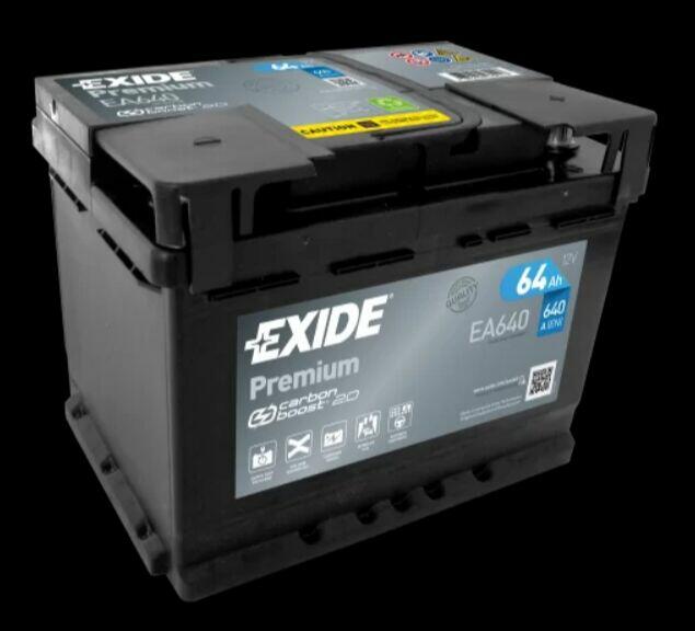 Akumulator 64Ah 640A EA640 Exide Premium